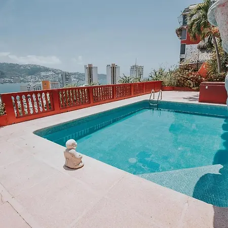 Casa Con Alberca Con Vistas A La Bahia-3