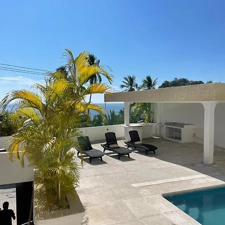 Hermosa Casa Tropical En Acapulco-2