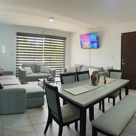 Hermoso Departamento Con Alberca Y Club De Playa-3