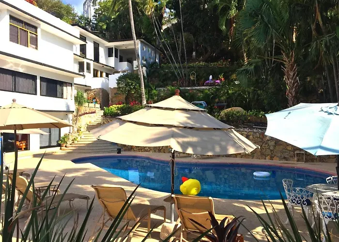 Villa Condesa Muy Amplio Terraza Vista Inmejorable Al Mar Y Riscos Espectaculares Acapulco