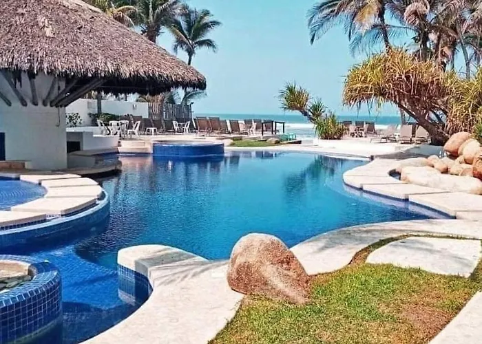 Pet friendly Nuevo 3R 3B 1E Club Playa Gratis Tenis Padel Diamante Albercas Acapulco